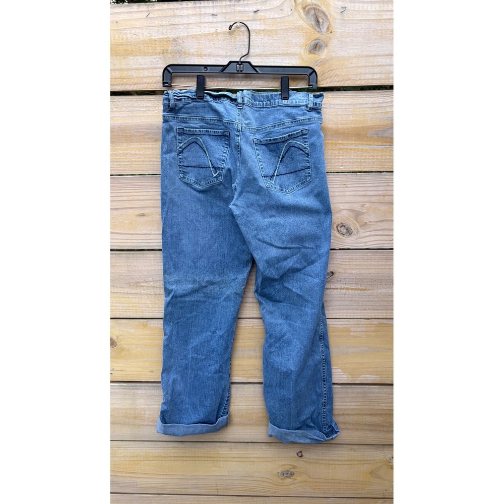 Guess USA Blue Straight Leg Denim Jeans Medium Wash Size 30 Q4348030
